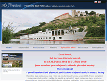 Tablet Screenshot of florentinaboat.cz